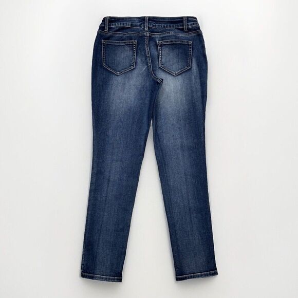 Maurices Jeans Womens M Short Jegging Skinny Blue Denim Stretch Measures 30 x 29 - Picture 2 of 9